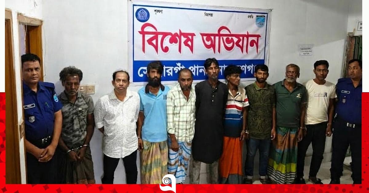 সোনারগাঁয়ে বিভিন্ন অভিযোগে গ্রেপ্তার ১০